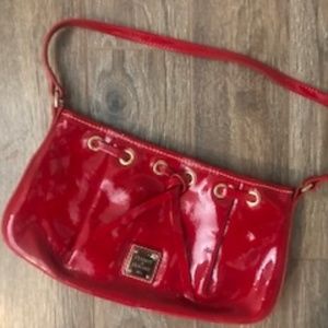 Dooney & Bourke Small Red Patent Leather Purse